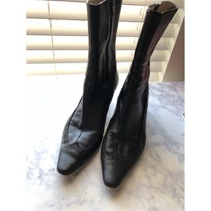 ❣️ Burberry Black Bootie - Western Style - 39.5